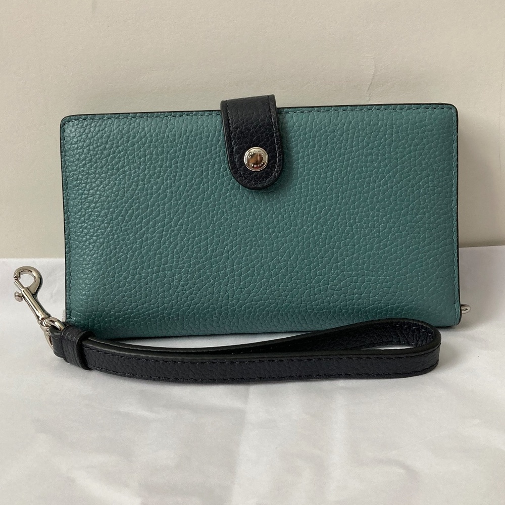 Coach Bifold Wallet Wristlet